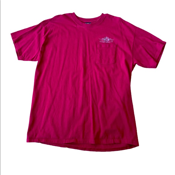 Hanes Other - James Beefy Mens Tee Size XL 36-38 Burgundy in Color